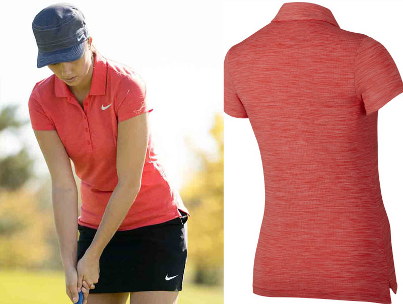 Áo chơi Golf nữ Nike Precision Heather