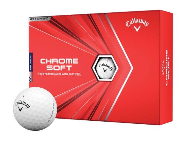 Mẫu bóng golf Callaway Chrome Soft 