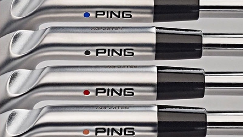 Các chấm màu trên cổ gậy sắt Ping và những điều golfer đặc biệt phải biết