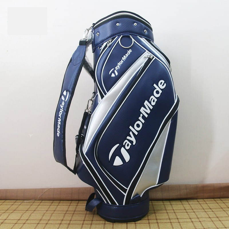 Túi gậy golf Taylormade da xanh có chất liệu bền nên được sử dụng trong thời gian dài