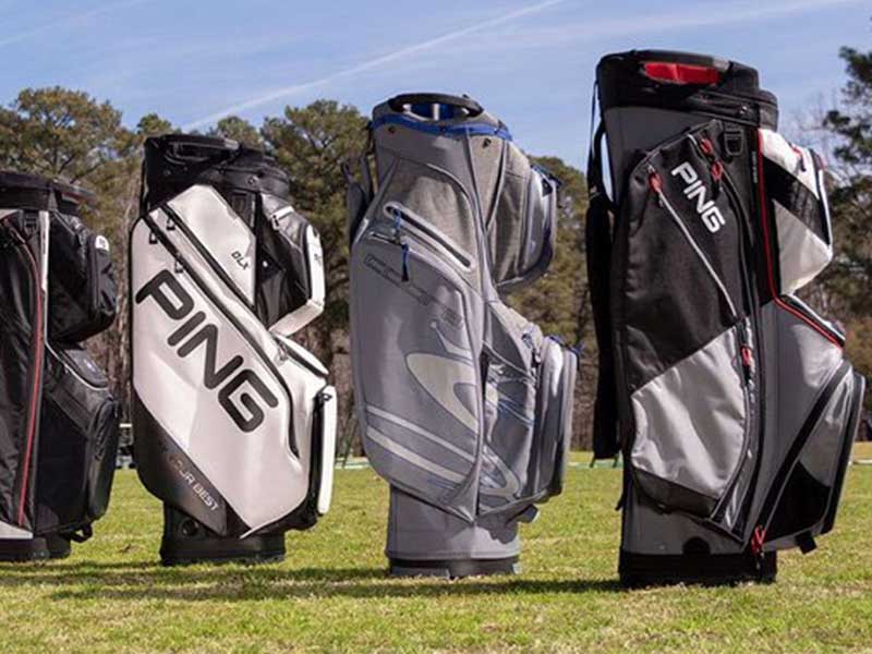 Những chiếc túi golf Cart  bag có thiết kế nhiều ngăn