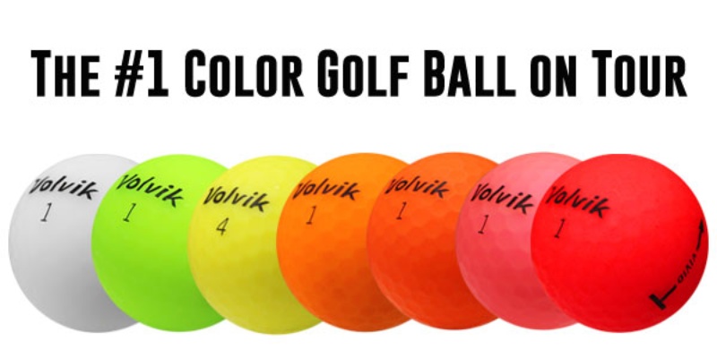 Volvik là thương hiệu bóng golf nhiều màu tốt nhất thế giới