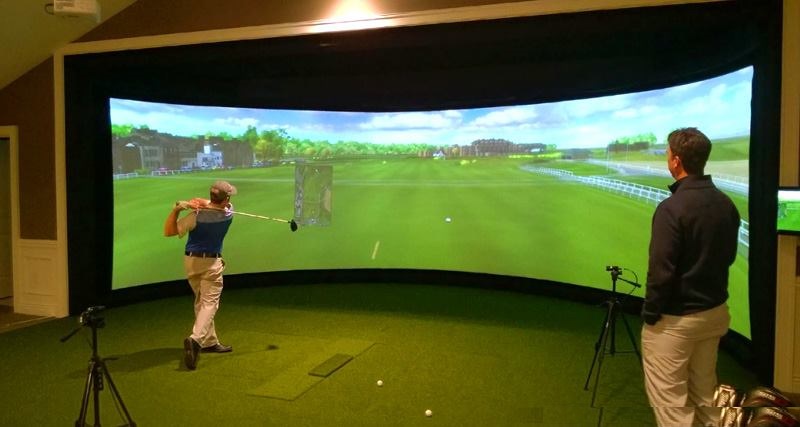 Phòng tập golf 3D trong nhà