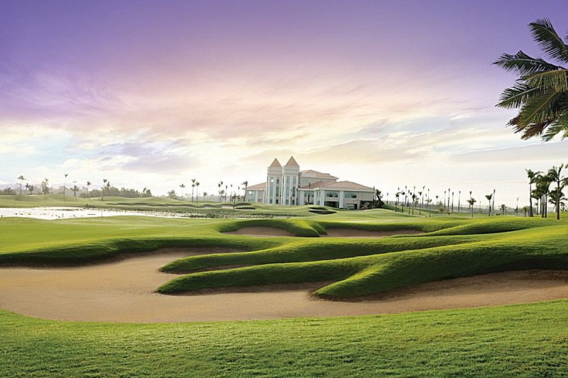Sân golf được đánh giá là có thiết kế đẹp mắt