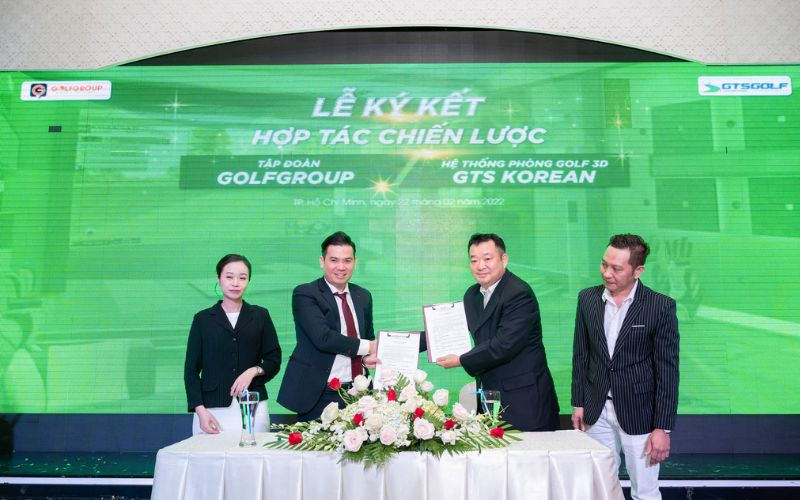 Lễ ký kết hợp tác với 3 đối tác chiến lược quan trọng của GolfGroup miền Nam