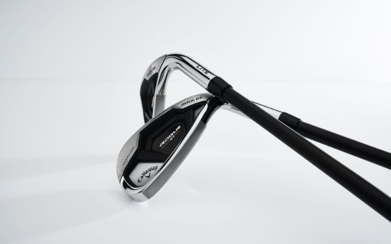 Bộ gậy golf sắt Callaway Rogue ST MAX OS Lite có thiết kế bắt mắt