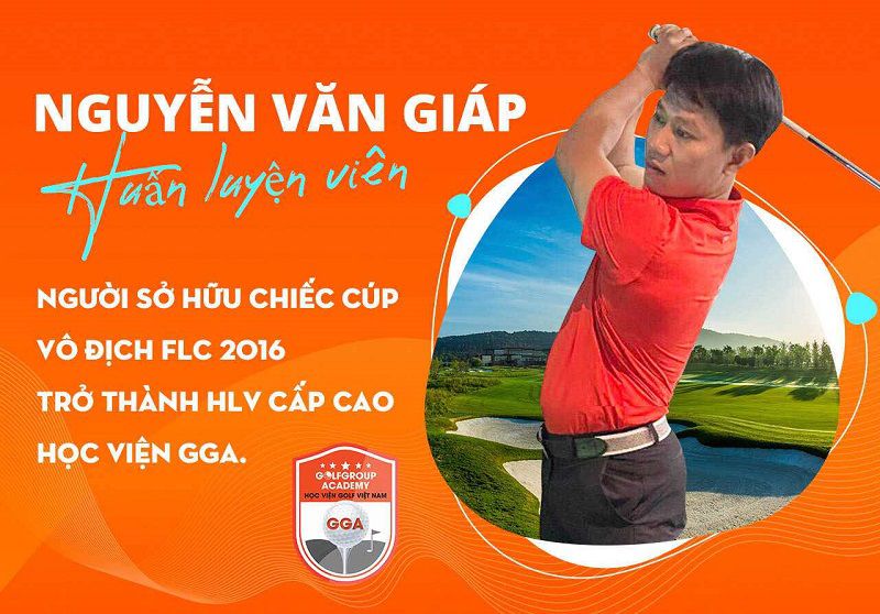 Huấn luyện viên Nguyễn Văn Giáp là thầy dạy golf Hà Nội hàng đầu