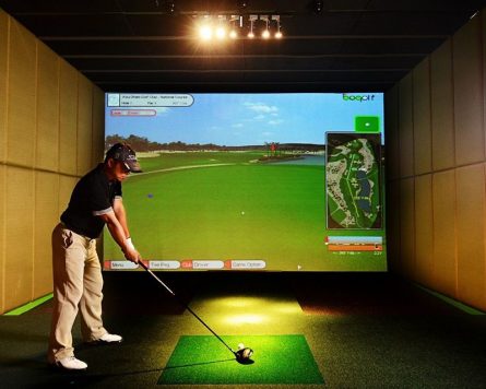 Học chơi golf tại phòng tập 3D là một trong những xu hướng mới hiện nay