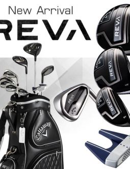 Bộ gậy golf fullset fullset CALLAWAY REVA Black 8-Piece Short Length dành riêng cho chị em golfer