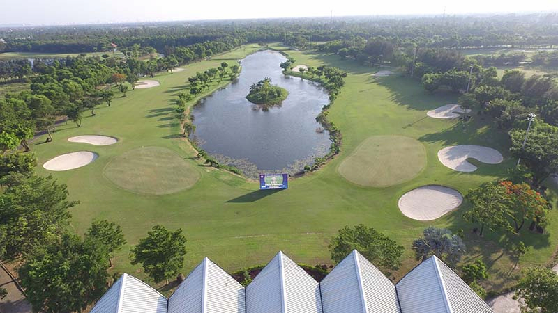 Sân golf Nghệ An được thiết kế ấn tượng với khung cảnh thiên nhiên hùng vỹ
