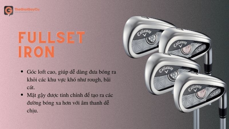 callaway solaire lady cũ