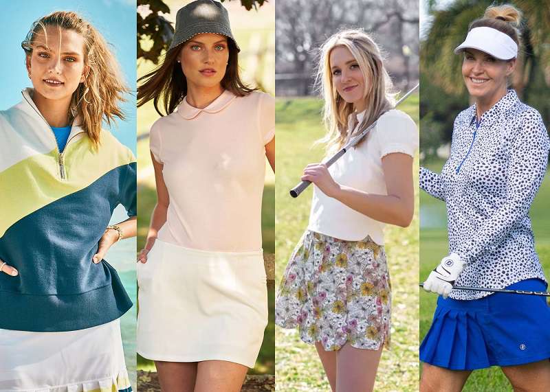Golf có quy định rõ ràng về thời trang ra sân cho golfer nữ