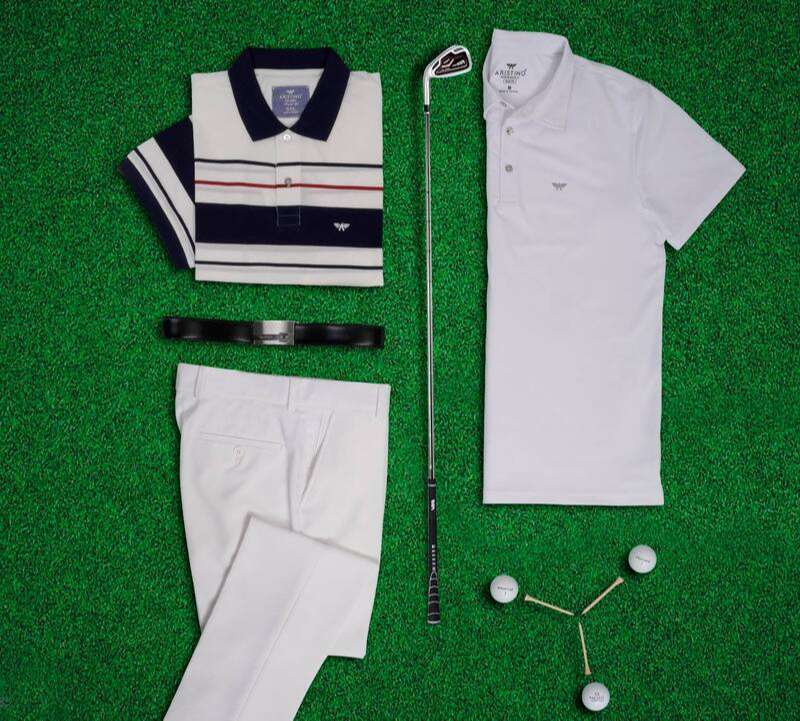 Quần áo golf Aristino được ứng dụng nhiều công nghệ hiện đại