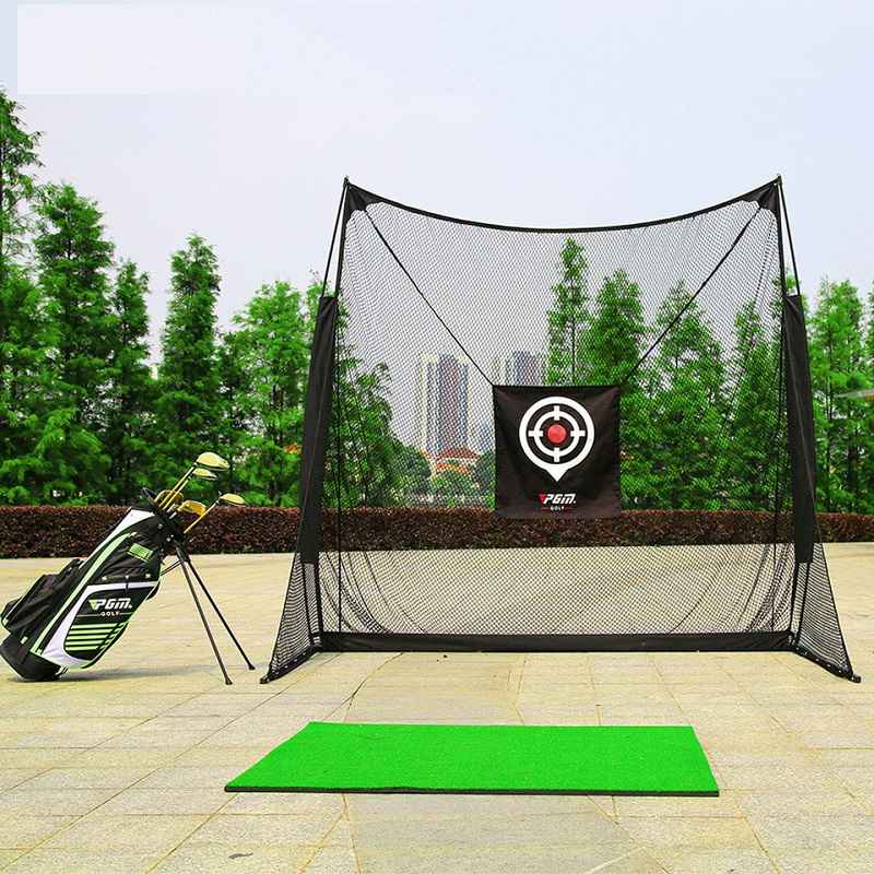 Khung lưới tập golf được thiết kế đơn giản, dễ gấp gọn
