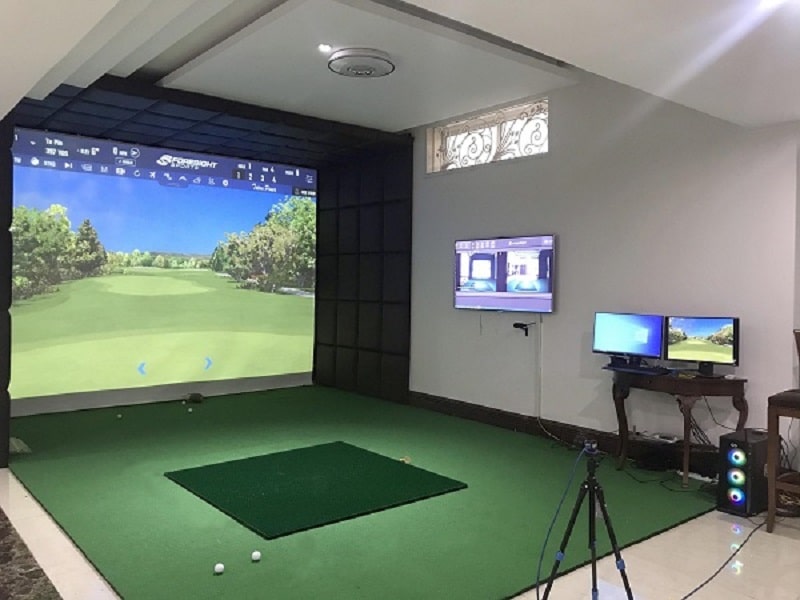 Màn hình đơn phòng golf 3D