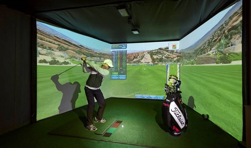 Diện tích phòng tập golf cũng là yếu tố ảnh hưởng trực tiếp đến chi phí kinh doanh