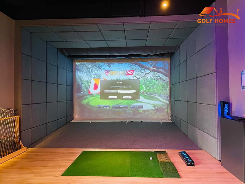 GolfHomes - Đơn vị thi công, lắp đặt phòng tập golf 3D hàng đầu tại Việt Nam