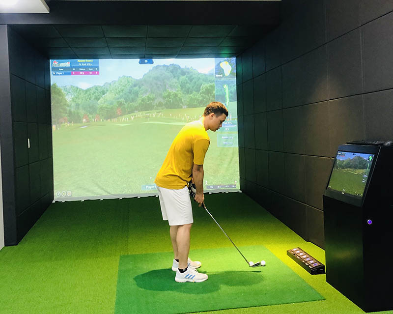 Phòng tập golf 3D GolfHomes được nhiều người lựa chọn nhất hiện nay