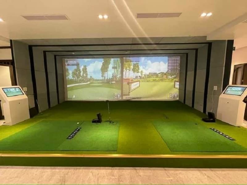 Phòng tập golf 3D Nguyễn Chí Thanh sở hữu hệ thống trang thiết bị hiện đại
