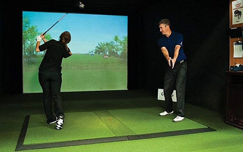 Phòng golf 3D mang đến nhiều trải nghiệm thú vị cho người chơi