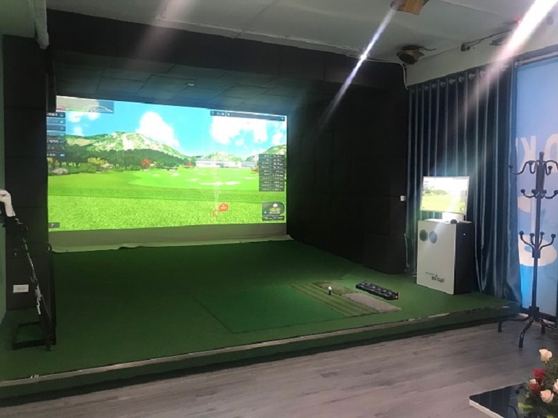 Phòng tập golf 3D tại Hà Nội - Golfsimulator