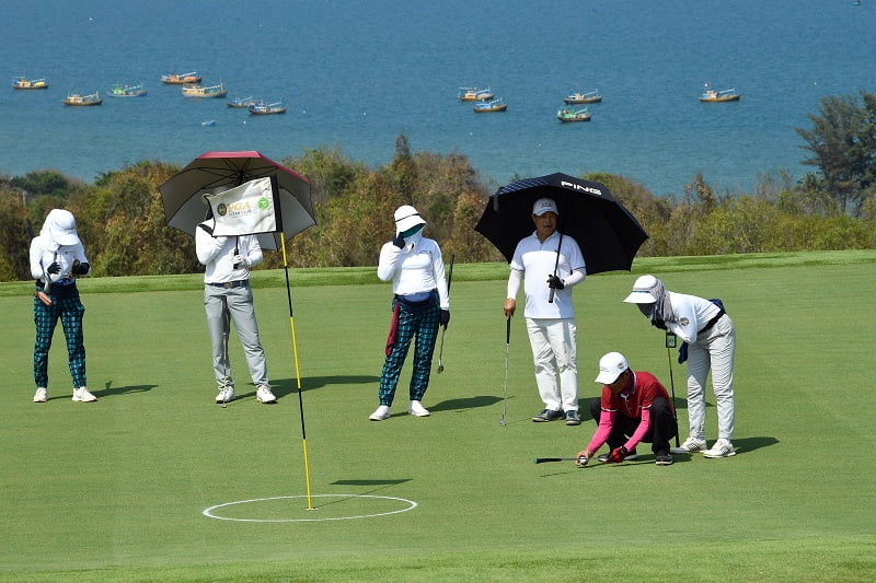 Sân golf thu hút nhiều golfer trong và ngoài nước đến trải nghiệm