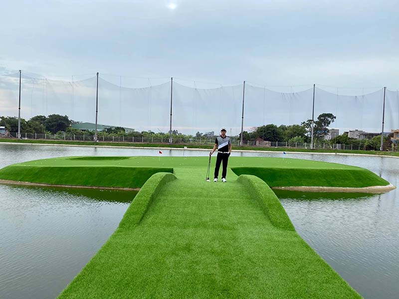 Sân golf sở hữu thiết kế ấn tượng cho những trải nghiệm thú vị
