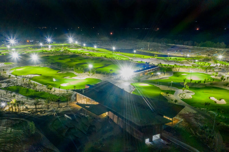 Sân golf được đầu tư mạnh về cơ sở vật chất, hạ tầng
