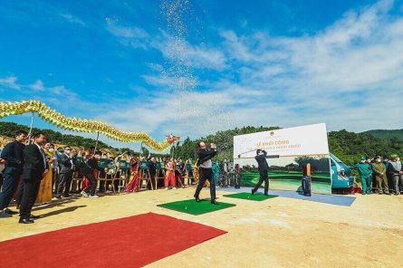 Sân golf Đông Triều được đầu tư phát triển cơ sở vật chất