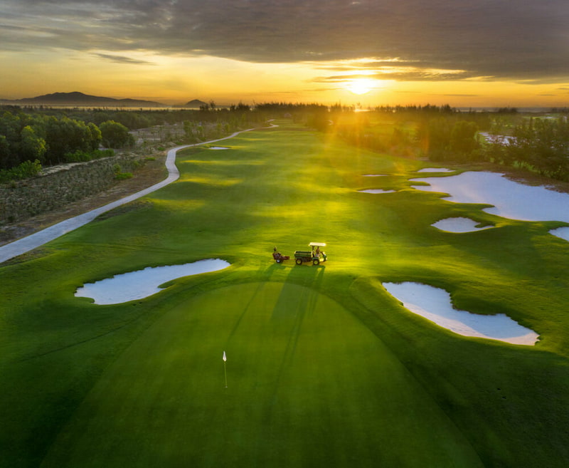 Sân golf Hoiana thu hút đông đảo golfer trong và ngoài tỉnh đến trải nghiệm đánh bóng