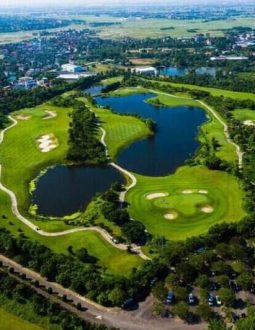 Dự án sân golf Hồ Sơn có diện tích rộng lớn, lên đến trên 100ha