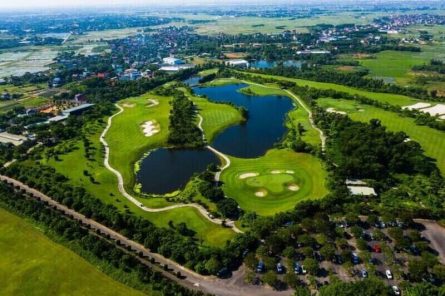 Dự án sân golf Hồ Sơn có diện tích rộng lớn, lên đến trên 100ha