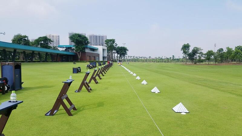 Sân golf Viettime được đầu tư hệ thống trang thiết bị hiện đại 