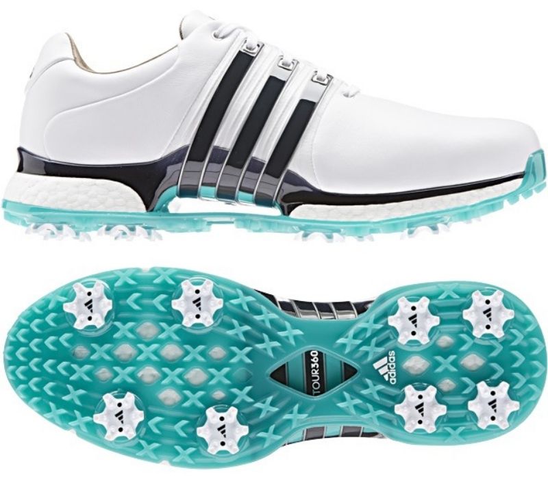Các mẫu giày golf của hãng Adidas sở hữu thiết kế tinh tế, hiện đại