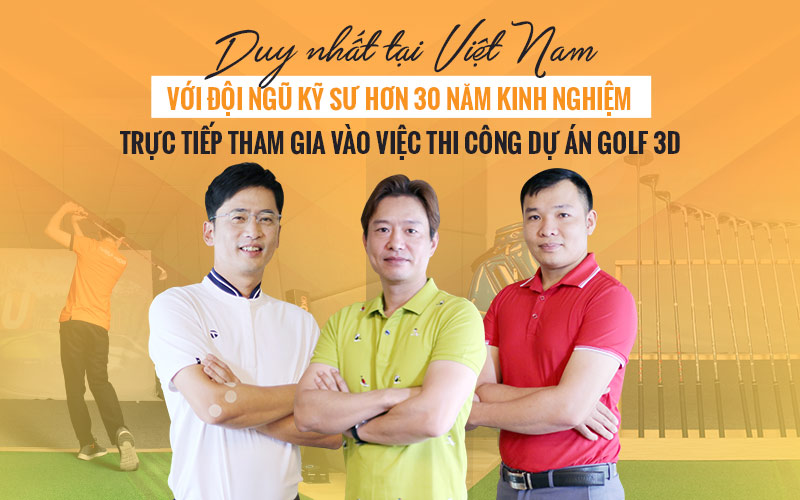 GolfHomes sở hữu đội ngũ chuyên gia hàng đầu