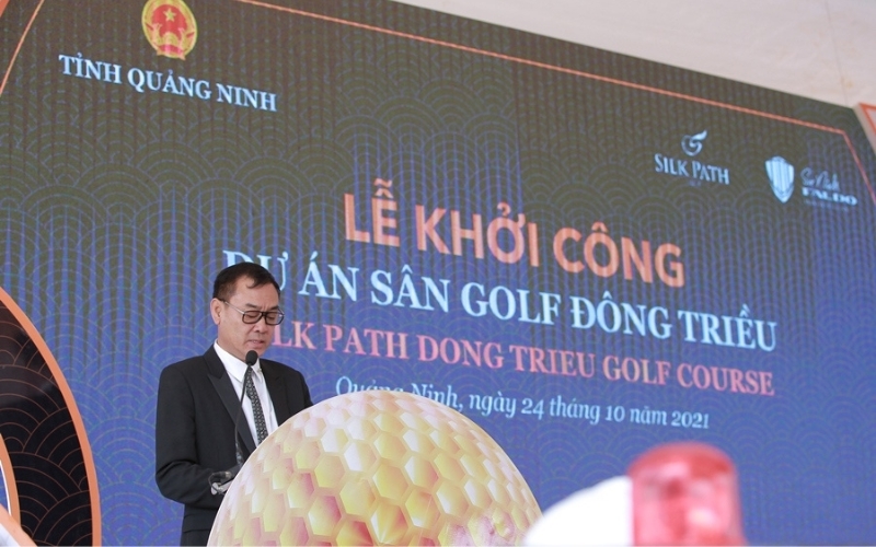 Dự án sân golf Silk Path Đông Triều được khởi công từ năm 2021