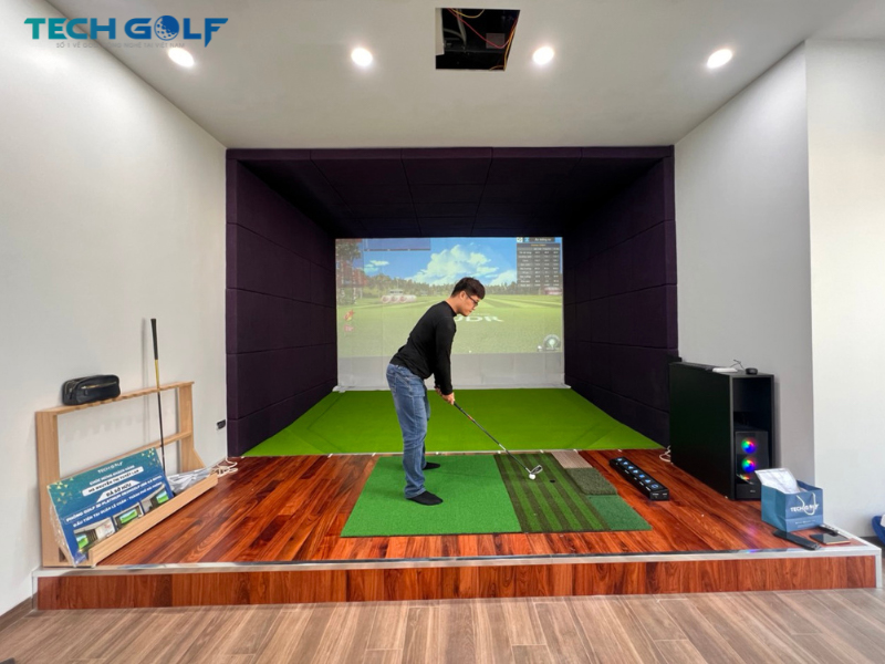 Đơn vị ứng dụng các công nghệ hàng đầu cho phòng golf 3D