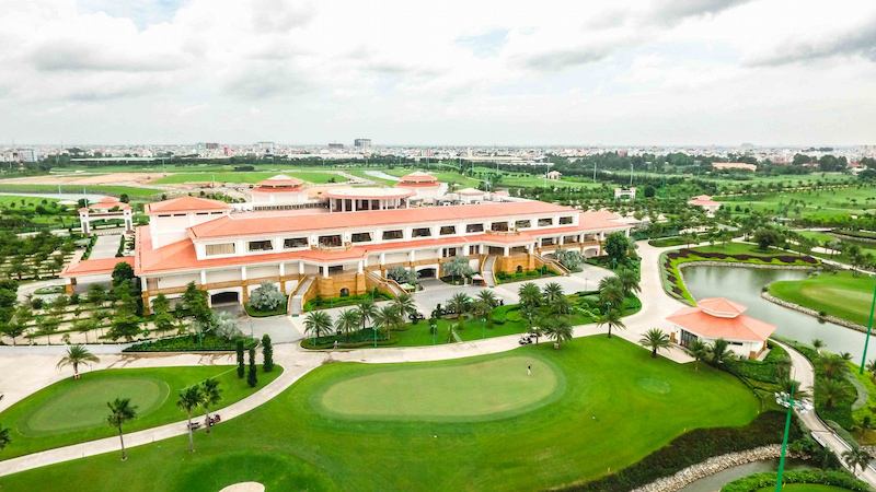 Sân golf Tân Sơn Nhất có tòa nhà câu lạc bộ rộng lớn