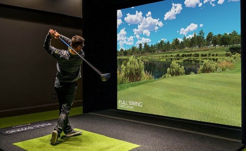 Máy tập golf 3D được nhiều golfer lựa chọn sử dụng