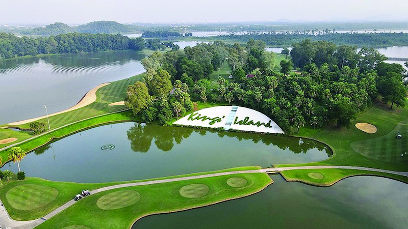 Sân golf Đồng Mô mang đến cho golfer những trải nghiệm đánh bóng thú vị