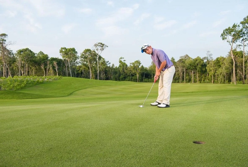 Tập golf khoảng 3-4 tháng là có thể ra sân
