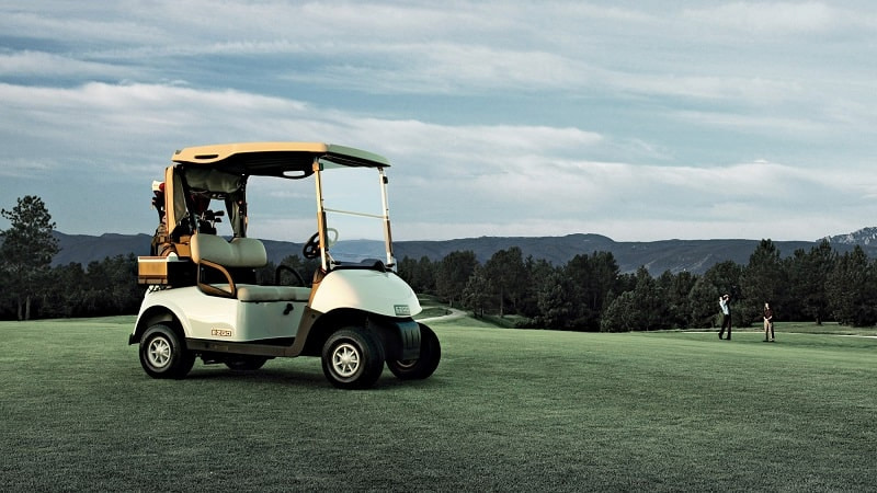 Xe điện sân golf có kiểu dáng nhỏ gọn, dễ dàng điều khiển