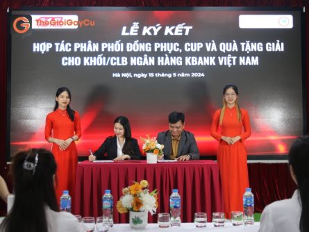 Golf Retail đồng hành phân phối đồng phục & quà giải cho NH KBank Việt Nam