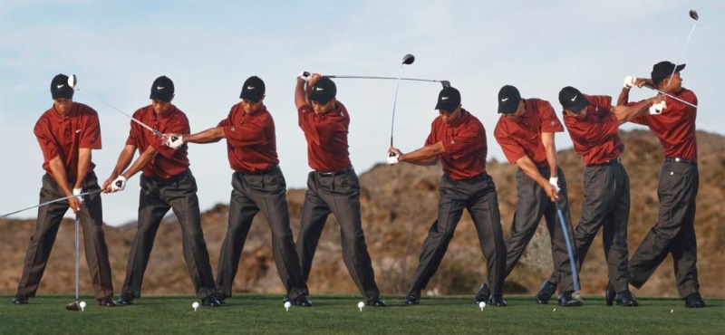 Dù thuận bên trái hay phải, golfer cần thực hiện swing đúng kỹ thuật