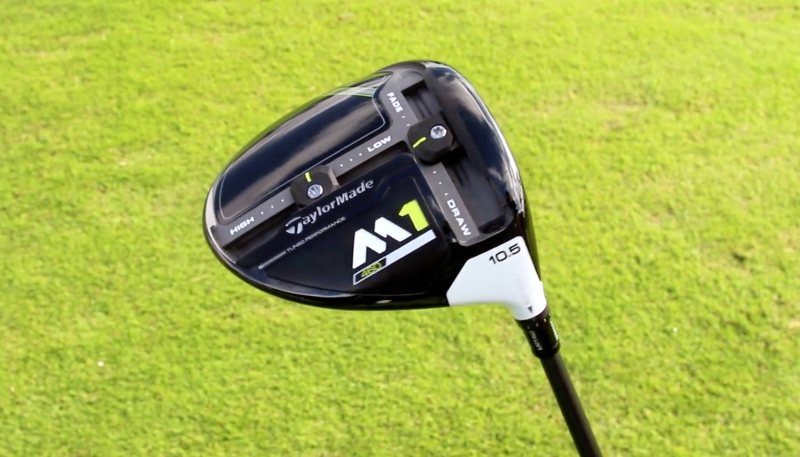 Gậy driver TaylorMade được bổ sung thêm chất liệu carbon