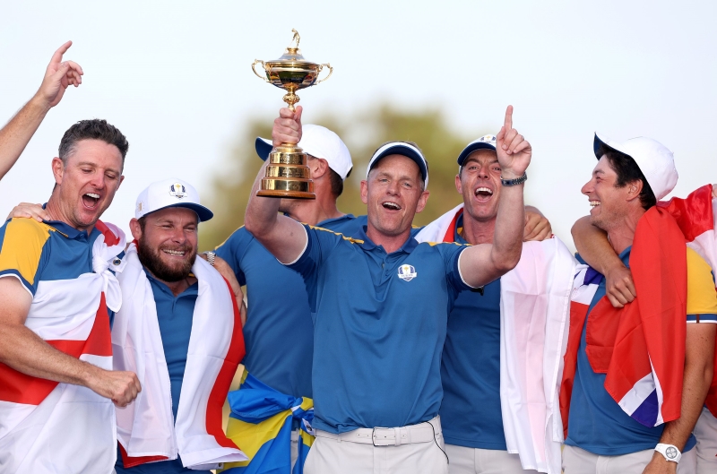 Giải golf Ryder Cup thi đấu theo hình thức đội