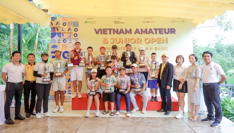 Giải Vietnam Junior Open nơi các golfer trẻ tỏa sáng