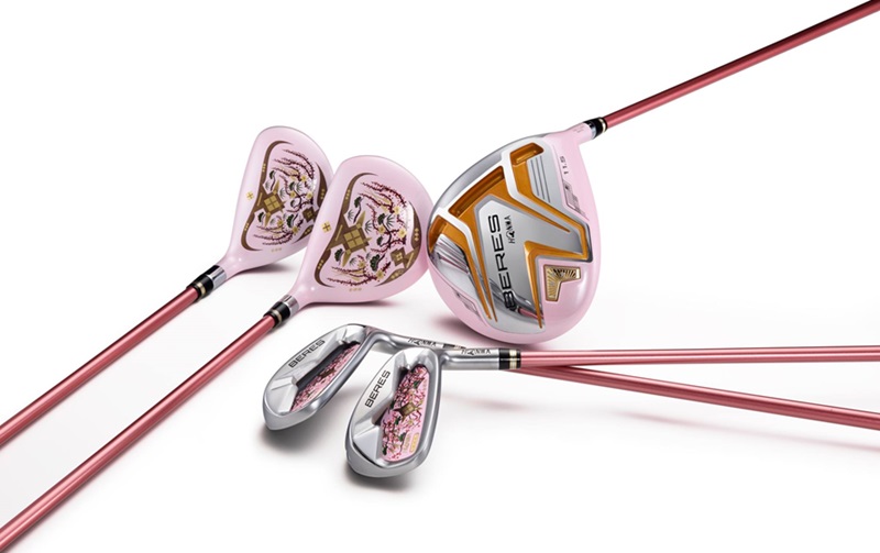 Honma Beres B08 Aizu 3 sao được phối màu hồng dịu dàng