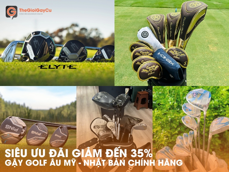 Cơn lốc ưu đãi golf bùng nổ giữa năm toàn hệ thống Thế Giới Gậy Cũ từ 25/07 - 10/08/2025